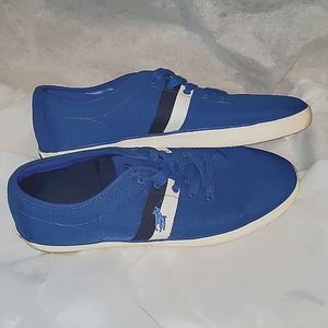 Blue & White Polo Ralph Lauren Shoes